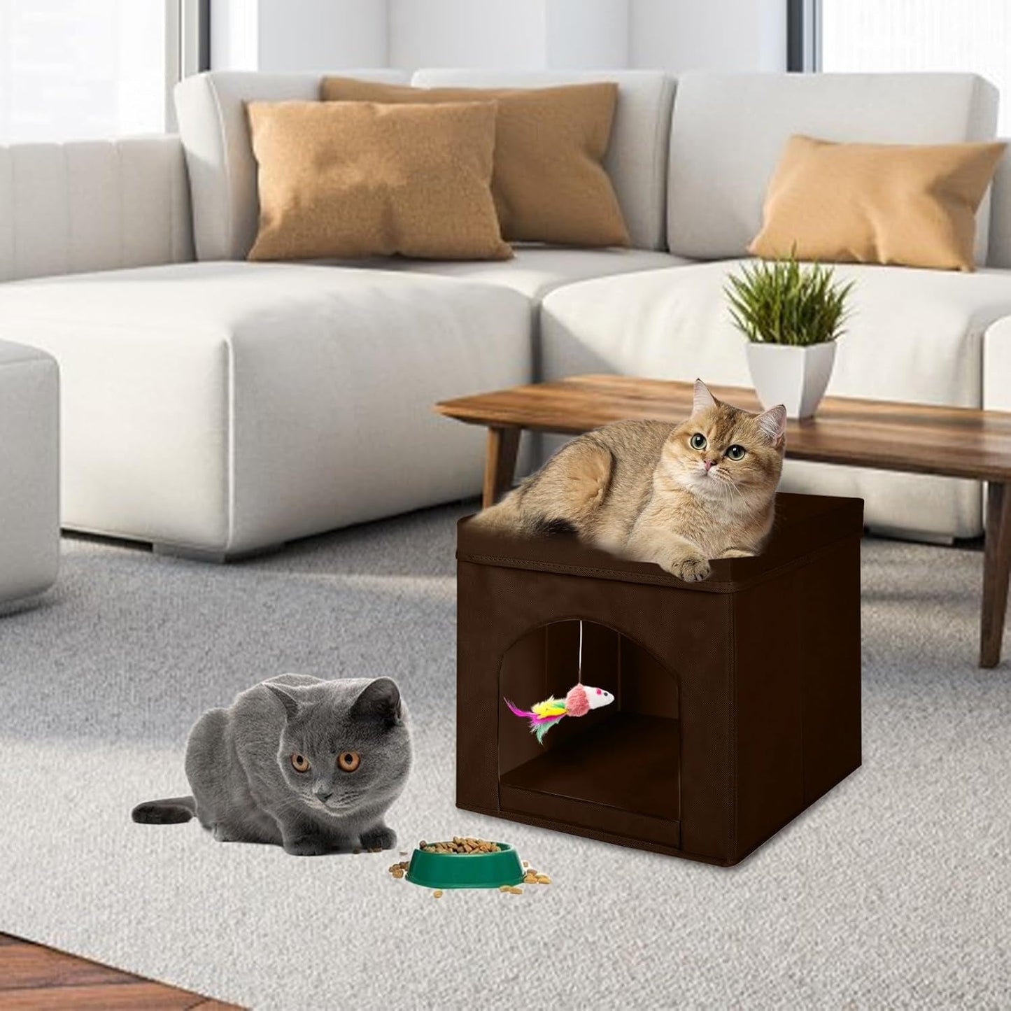 Decken und Möbel, Haustiere, Höhlen und Häuser, Katzen, Betten für Katzen, Katzenbetten, Matratzen