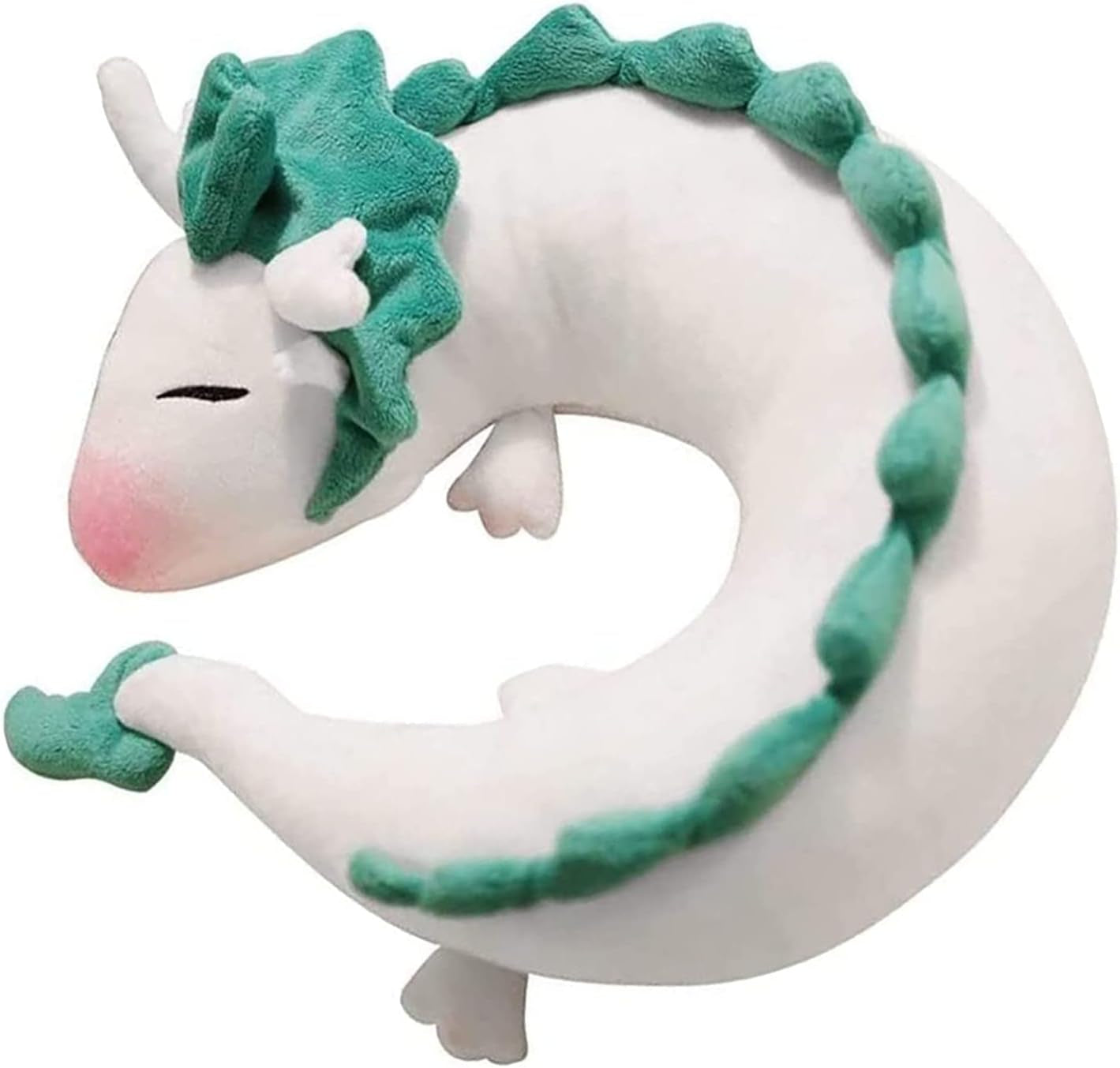 Süßer kleiner weißer Drache, Chihiro Nackenkissen Japanische Animation Zervikale orthopädische Kissen Naty Shop Standardtitel