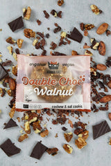 Doppelnussschokolade – Vegan, glutenfrei, sojafrei, Bio-Cashew- und Haferkekse – 12 x 50 g Multipack (2er-Pack)