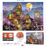 Educa - Puzzle 500 Teile für Erwachsene | Feenhaus, 500-teiliges Puzzle für Erwachsene und Kinder ab 11 Jahren, Fantasy, Märchen, Feen (19554) Puzzle Naty Shop