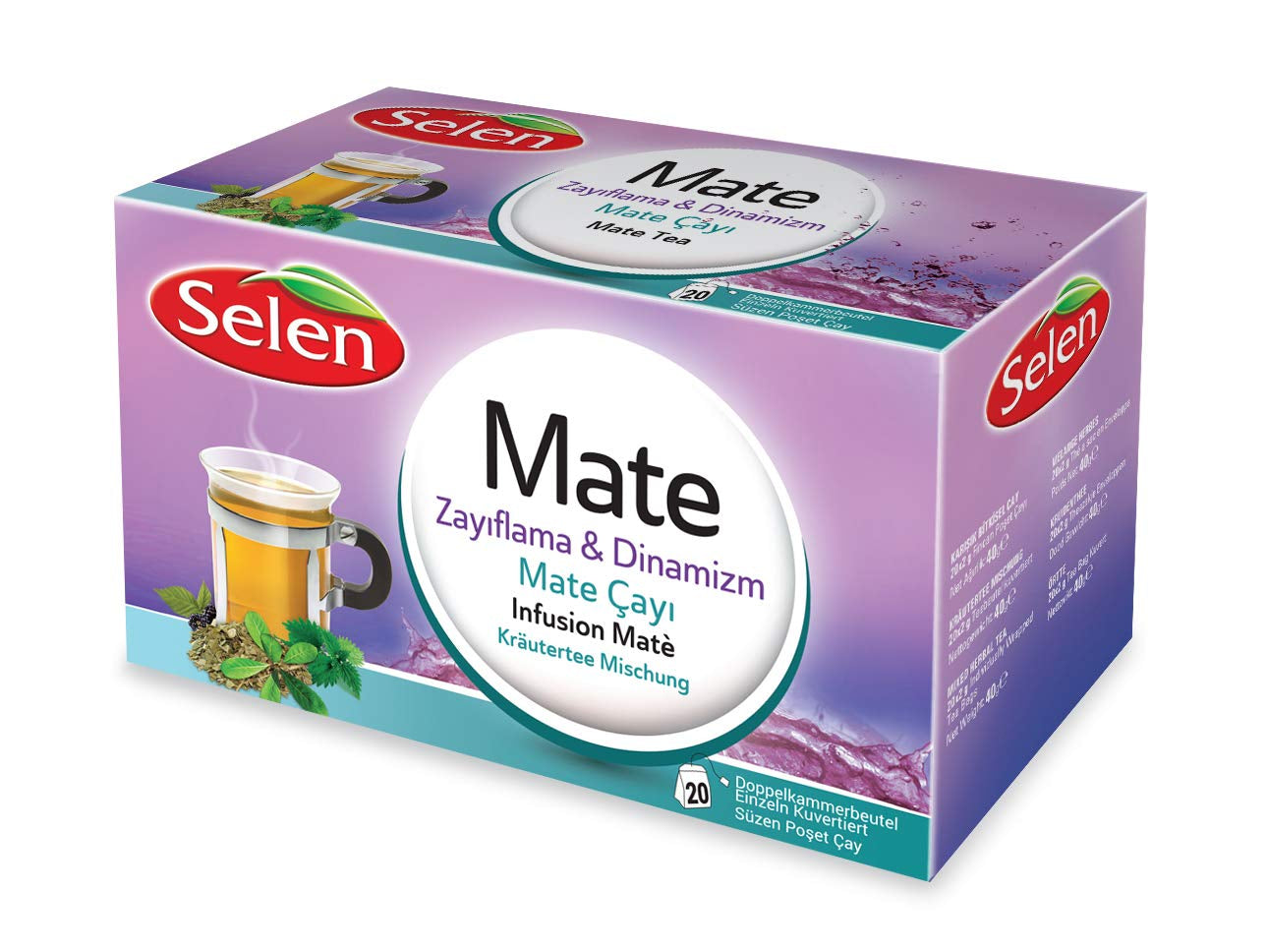 Kräutertee Selenium Mate 20 Beutel