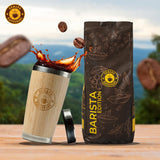 Ormado Coffee House, Kaffeekapseln, patentierte Kenia-Kaffeebohnen – Arabica- und Robusta-Mischung, ganze Kaffeebohnen für vollautomatische Kaffeemaschinen, geröstete Bohnen, Ganzkörperkaffee 1 kg, vollautomatisch