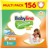 Windeln für empfindliche Babys, Größe 6, extra groß (13-18 kg), 114 Windeln