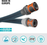 Gardena Liano Xtreme 3/4 Zoll, Set 30m: Extrem robuster Textil-Gartenschlauch mit PVC-Innenschlauch, leicht, wetterfest (18484-20), Mehrfarbig