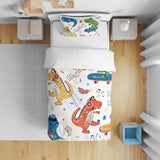 Bettwäsche für Kinder, Jungen, verschiedene Modelle, mit Reißverschluss, Mikrofaser-Polyester Bettwäsche - Kinder Naty Shop