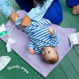 Naïf Plastikfreie Feuchttücher 864 Stück (16Er X 54 Feuchttücher) - Pflege Für Babypo, Körper Und Gesicht - 99% Aus Wasser - 0% Parfüm Und Alkohol - Nachhaltige Feuchttücherbox Eukalyptus Sensitiv Naty Shop