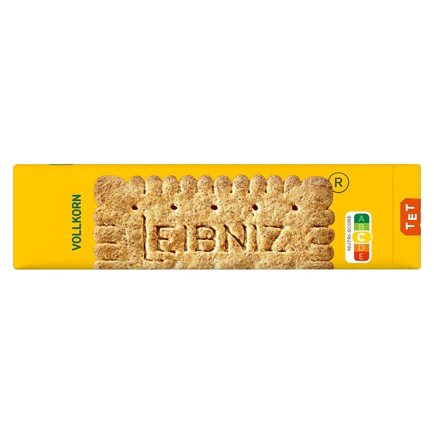 LEIBNIZ Vollkornkekse, 200 g, Knusprige Kekse aus Vollkornmehl 100 % (1 x 200 g)