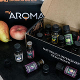 Myaroma | Set: Wald & Wiese – Naturreines Aroma mit Fruchtaroma und Fruchtaroma (5 x 10 ml) | Zuckerfreie und ungesüßte Süßstoffe von Naty Shop