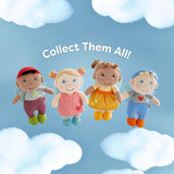 HABA Schutzengel Lore – Flauschige Textilpuppe (15 cm), perfektes Willkommensgeschenk für Babys und Kleinkinder – Waschbar bei 30 °C – 2011870001