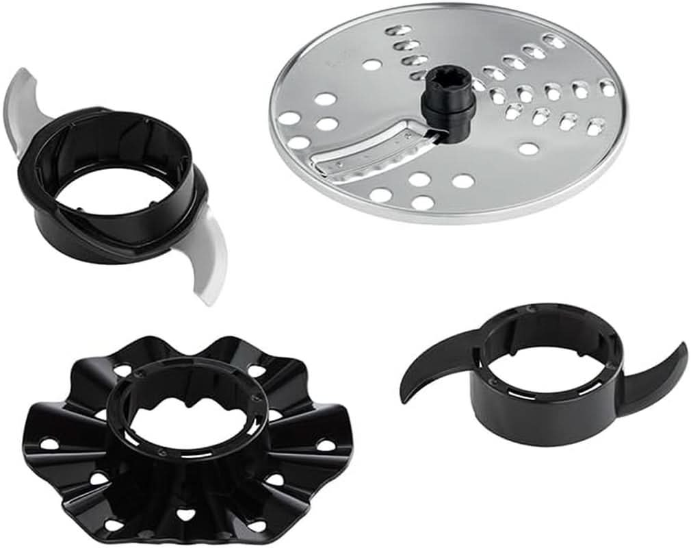 Russell Hobbs Küchenmaschine [Mixer/Gemüsezerkleinerer/Tischmixer/Zerkleinerer/Mixer] Küchenmaschine (Kneten, Mischen und Schneiden), Matte Charcoal Kitchen Naty Shop