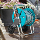 GARDENA CleverRoll S Schlauchwagen, Schlauchtrommel, kompakte Aufbewahrung (18500-20)