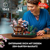 Lego Icons Garden Of Silence – Zen-Botanischer Garten-Set für Erwachsene mit Lotusblumen – Anpassbare, japanisch inspirierte Schreibtischdekoration – Geschenk für Damen und Herren 10315 Bausets Besuchen Sie den LEGO-Store