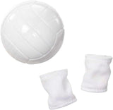 Barbie Made to Move – Volleyball-Spielerpuppe mit T-Shirt und Ball – 22 Gelenke für realistisches Spielen, inklusive Volleyball- und Sportausrüstung, HKT72