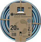 Gardena EcoLine Schlauch 1/2 Zoll, 20 m ohne Systemkomponenten: Nachhaltiger Gartenschlauch aus recyceltem Kunststoff, frei von Phthalaten und Schadstoffen, starke Grifffunktion, Frost- und UV-beständig (18930-20)