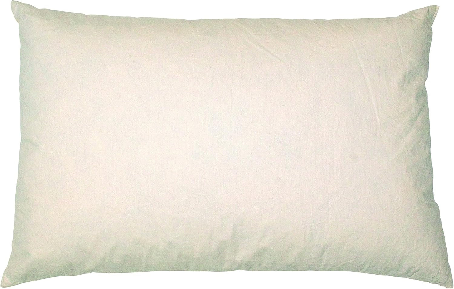 Sschwarzfischer Federkissenfüllung, Baumwolle, Creme, 40 x 60 cm Naty Shop Standardkissen 1 Stück (1 Packung)