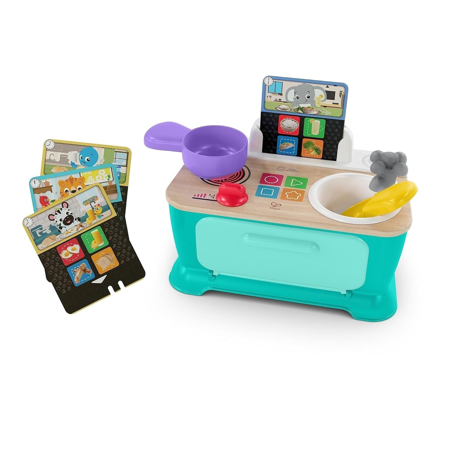 Baby Einstein + Hape Magic Touch Register Spielzeug zum Auschecken mit echten Geräuschen und Musik, ab 9 Monaten Babyspielzeug Naty Shop Kitchen