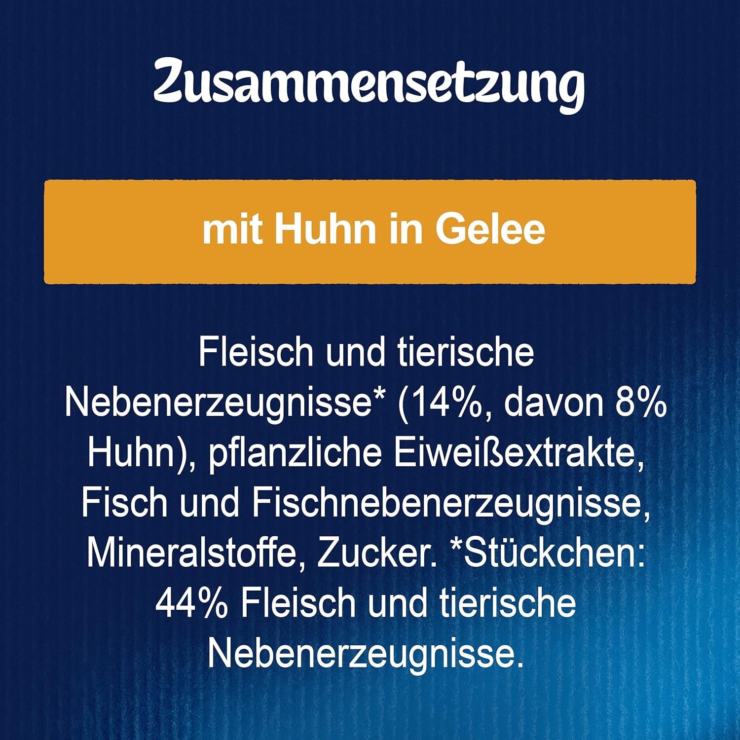 Felix So gut wie es aussieht, Nassfutter für Katzen in Gelee mit Huhn, 26er Pack (26 x 85 g)
