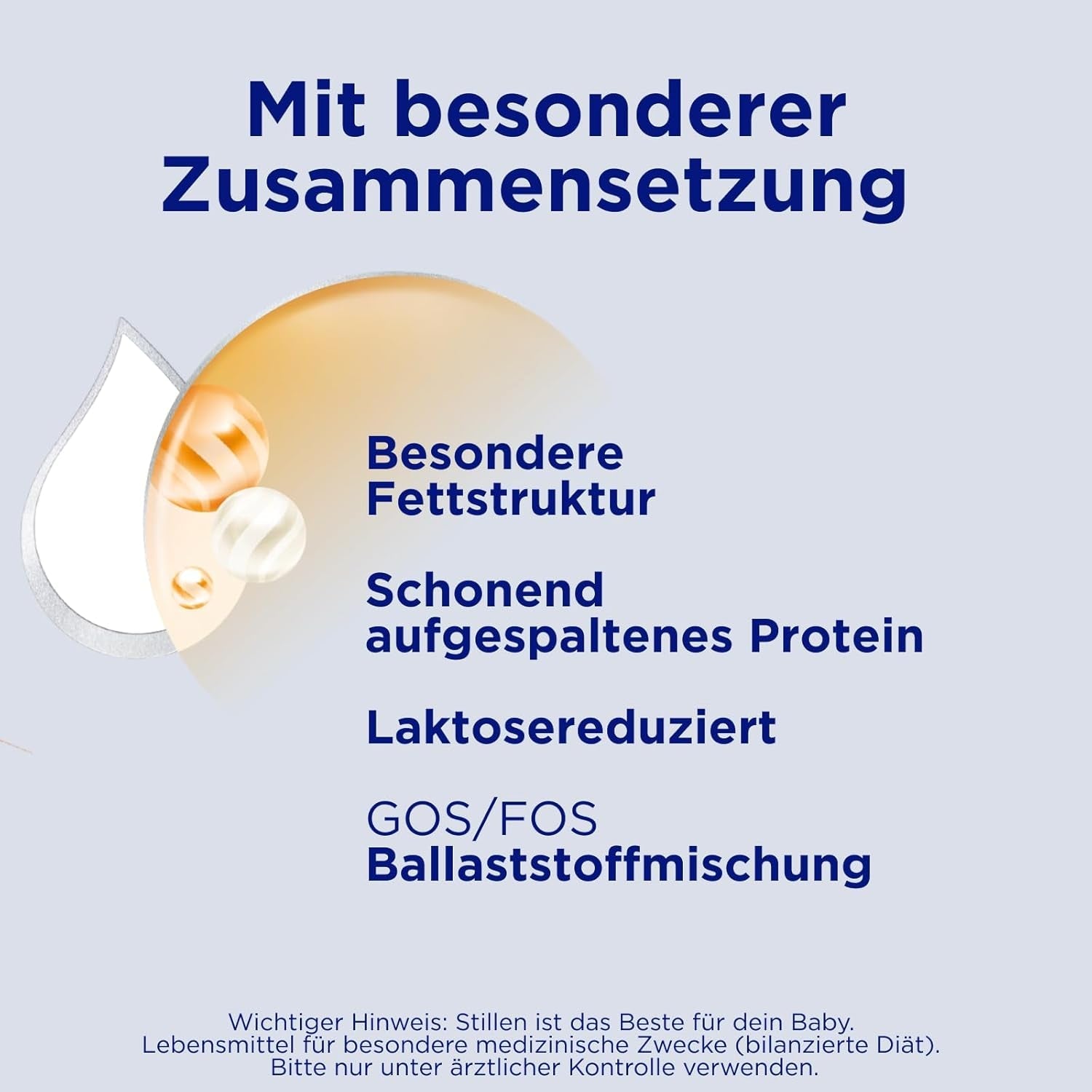 Aptamil Comfort – Spezialformel ab der Geburt – 1 x 800 g
