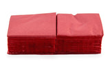 Ser22206772 Coktail Pendelleuchte, Serviette, 20 x 20, 2-lagig, 1/4-Faltung, 100 einschneidige Servietten, rot