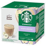 STARBUCKS White Mocha von Nescafé Dolce Gusto Kaffeekapseln 6 x 12 (72 Kapseln)
