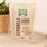 - Organisches kristallisiertes Panel, reiner Zucker, ökologischer Süßstoff, natürlicher Zuckerrohrsaft – 500 g, Packung mit 12 Süßstoffen Naty Shop