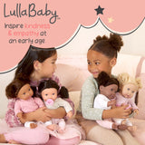 LullaBy – Puppenbadewanne – Badeset – Badespielzeug – Puppenzubehör – Realistisches Wasserspiel – Kinder ab 2 Jahren