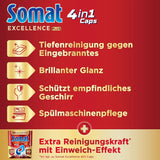 Somat Excellence plus 4In1 Caps (50 Caps), Naty Shop Spülmaschinentabs