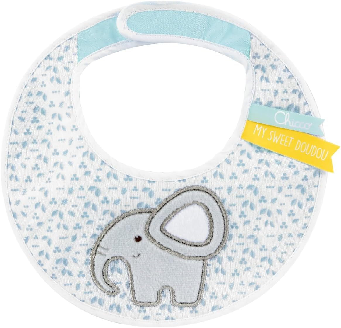 Chicco Essensgeschenkset Dou Dou, Lätzchenset, Hochstuhlspielzeug mit Saugnapf in Form eines süßen Huhns, mit zwei bunten Rasseln, leicht zu fangen ab 6 Monaten Babyspielzeug Naty Shop