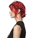 Live Ultra Bright oder Pastell Red Haarfärbemittel, 3 Stück, semipermanente Farbe, hält bis zu 15 Haarwäschen – 092 Pillar Box Red Naty Shop Haarfärbemittel