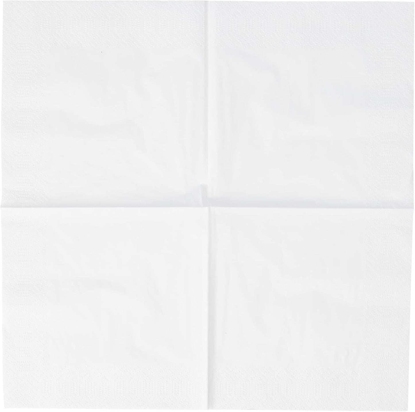 Serviette, Papier, weiß, 33 cm, 250