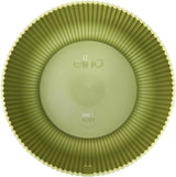elho Vibes Fold Bowl 25 – Blumentöpfe für den Innenbereich – 100 % recycelter Kunststoff – Ø 24,9 x H 12,1 cm – Grün/Ferngrün