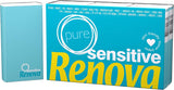 Renova Taschentücher Sensitive Pure – 6 Packungen weiße Servietten