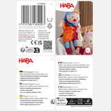 HABA Handpuppe Kasper – Ab 18 Monaten, Waschbar bei 30°C, Ideal für Puppen- und Rollenspiel, Puppentheater – 2011866001
