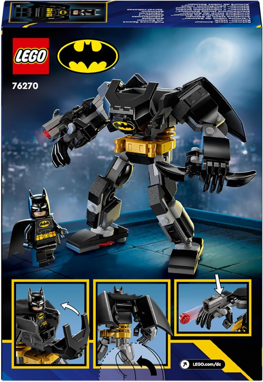 LEGO 76270 DC Comics SUPER Heroes Batman™ Mech Building Sets Besuchen Sie den LEGO-Store