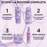 L'Or?al Paris Elvive Hydra Hyaluronic Maschera 72H Booster di Idratazione 300 ml Haarmaske Naty Shop