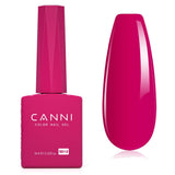 CANNI Gel-Nagellack, semipermanent, dunkelviolett, Nagellack, UV-Gel, Soak Off, Maniküre