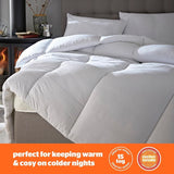 Silentnight Warme und gemütliche Bettdecke – 15 Tog – Einzelbett 135 x 200 cm Bettdecken und Steppdecken Naty Shop