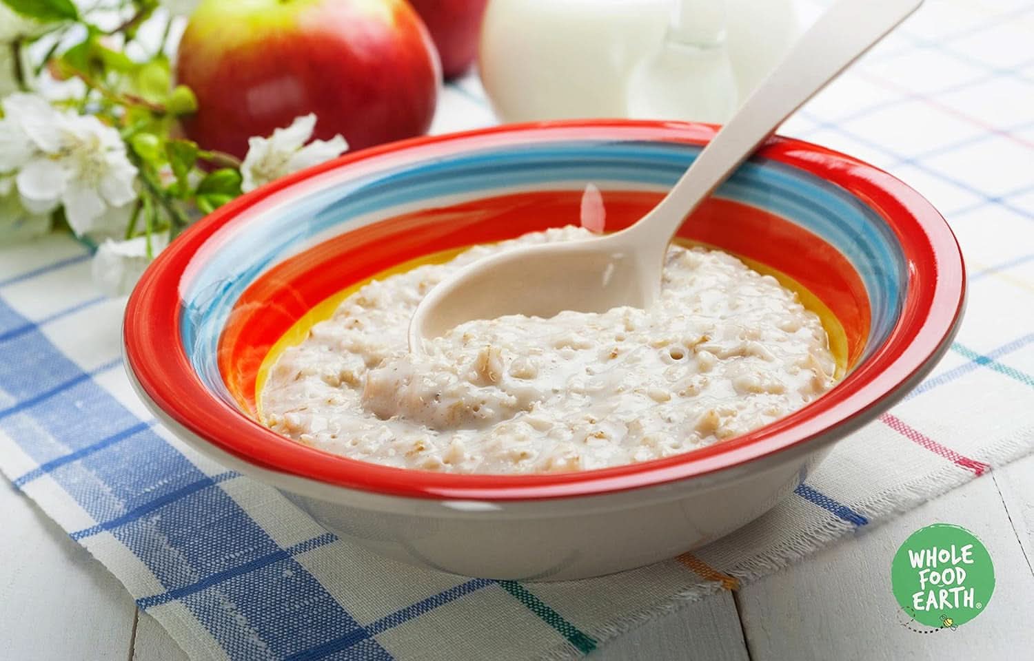 Haferflocken fein – ohne GVO – vegan – ohne Milch – ohne Zuckerzusatz 1 kg Naty Shop Cereals