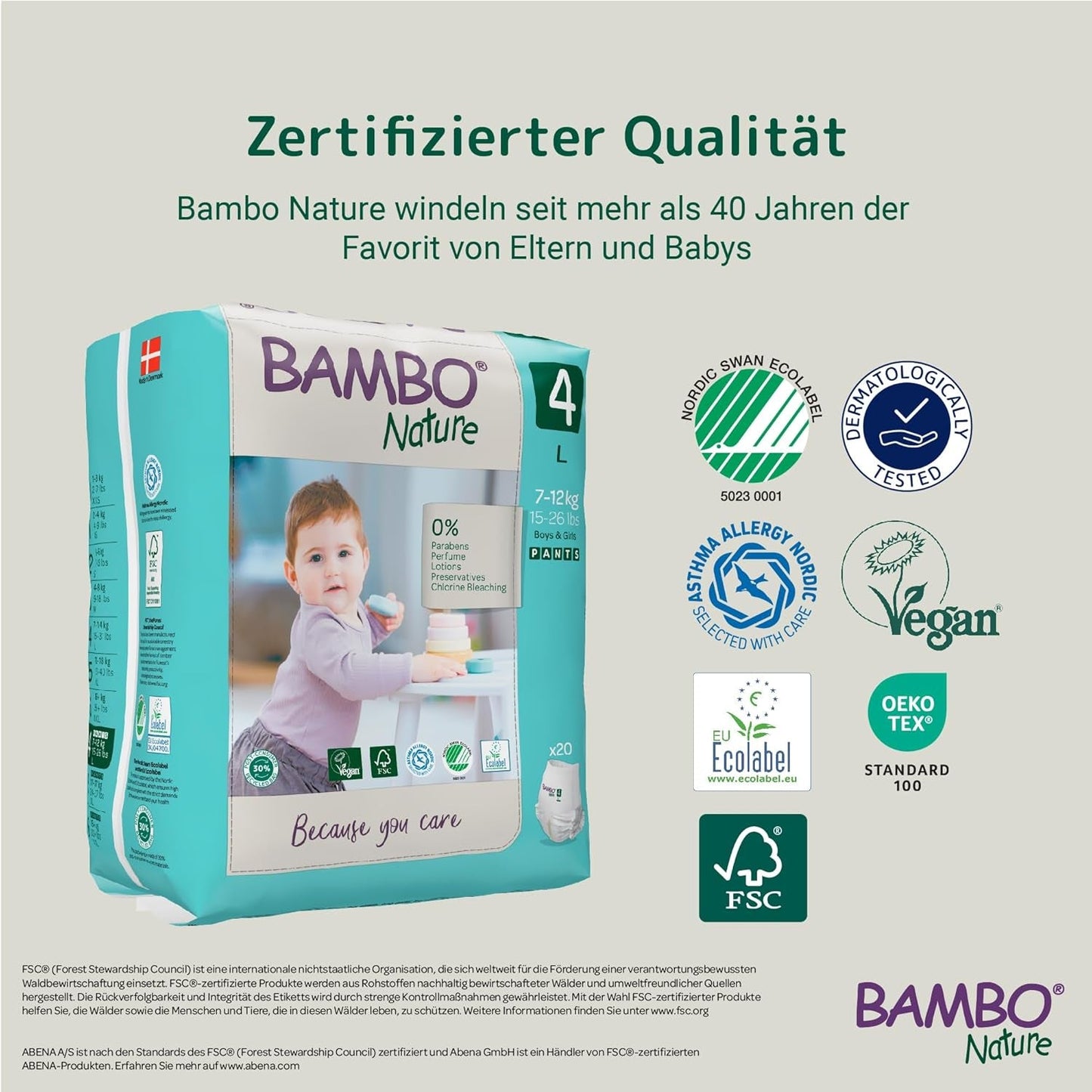 Bambo Nature Premium Jogginghose