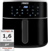 Princess Digital Heißluftfritteuse – Variable Schüsselkapazität – maximal 8 Liter – 6 voreingestellte Programme. Haushaltsgeräte Naty Shop 8 Liter