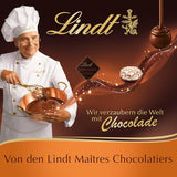 Lindor Chocolate Top Präsentation | 1718 g und Schokoriegel mit Marzipan | 25 Riegel x 50g im Thekendisplay | 1250 g | Reines Marzipan umhüllt von dunkler Schokolade | Schokoriegel