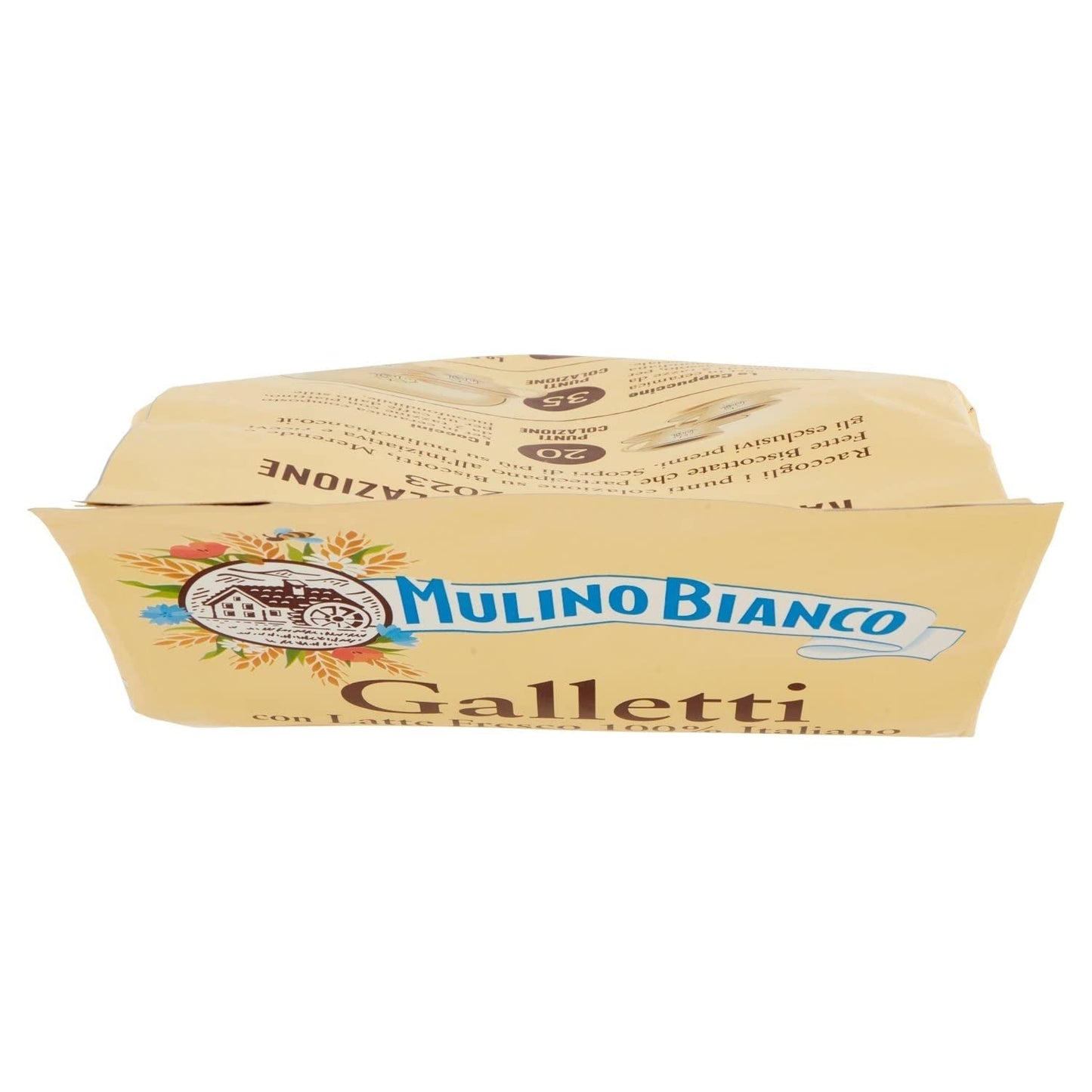 White Mill Frollini Galletti Kekse mit frischer Milch, 100 % italienisch, 350 g