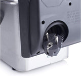 Tristar-Edelstahlfritteuse – mit 2 Liter Fassungsvermögen, Kaltzonenfunktion und einstellbarem Thermostat bis 190 °C, FR-6919, Silber Appliances Naty Shop