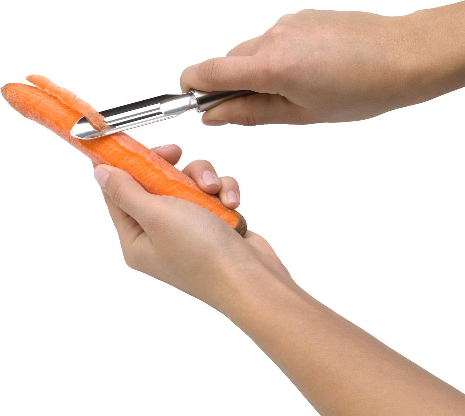 WMF Profi plus Sparschäler 19 cm, Gemüseschäler, Edelstahl Cromargan Sparschäler Naty Shop