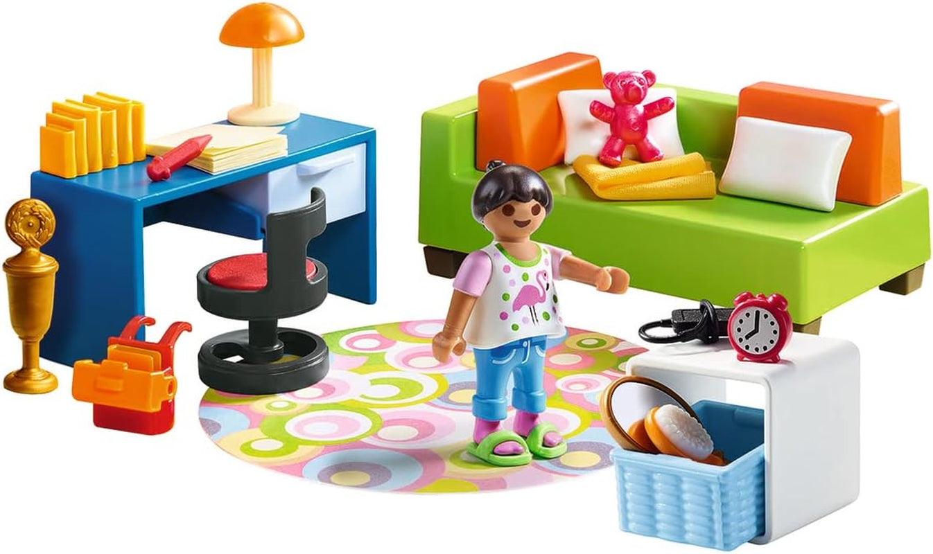 PLAYMOBIL Puppenhaus 70209 Jugendzimmer mit Mädchenfigur und Zubehör, ab 4 Jahren Dollhouses Naty Shop