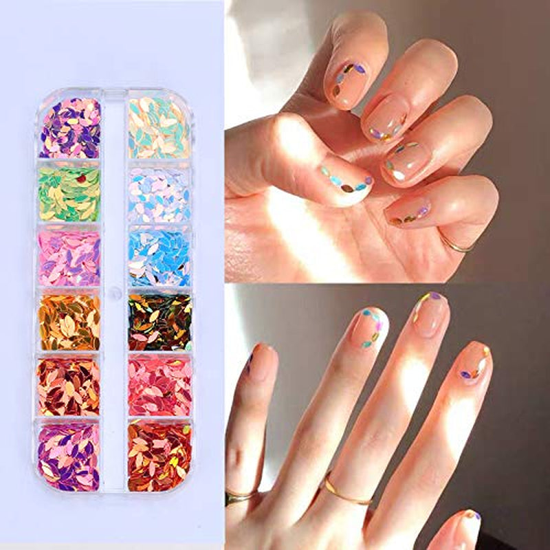 10 Boxen Nagel-Strasssteine-Set, multifunktionales Zubehör mit 1 Pinzette, dekorative Diamanten, Kristalle, Perlen, Edelsteine, bunt, gemischt, Pferdeaugen, metallische Steine, für DIY-Nagelkunst-Dekorationen