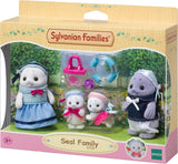 Sylvanian Families – 5759 Robbenfamilie, Tierfigur, detailliertes Spielzeug für Kinder ab 3 Jahren
