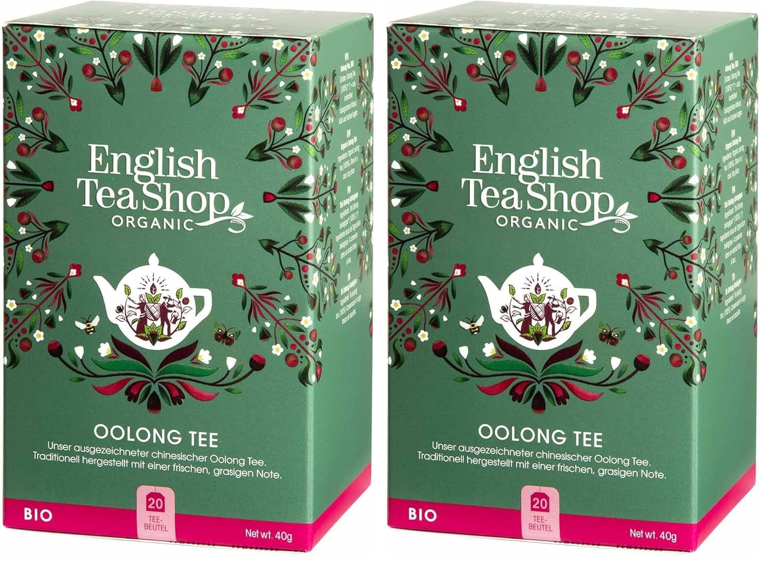 English Tea Shop - Thé Oolong Bio (2er Pack)