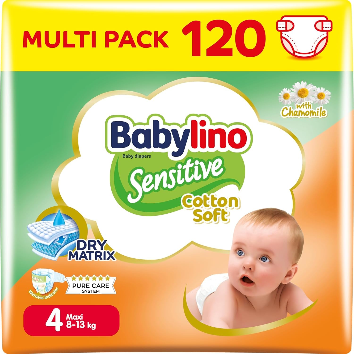 Sensitive Babywindeln, Größe 1, Neugeborene (2-5 kg), 26 Stück