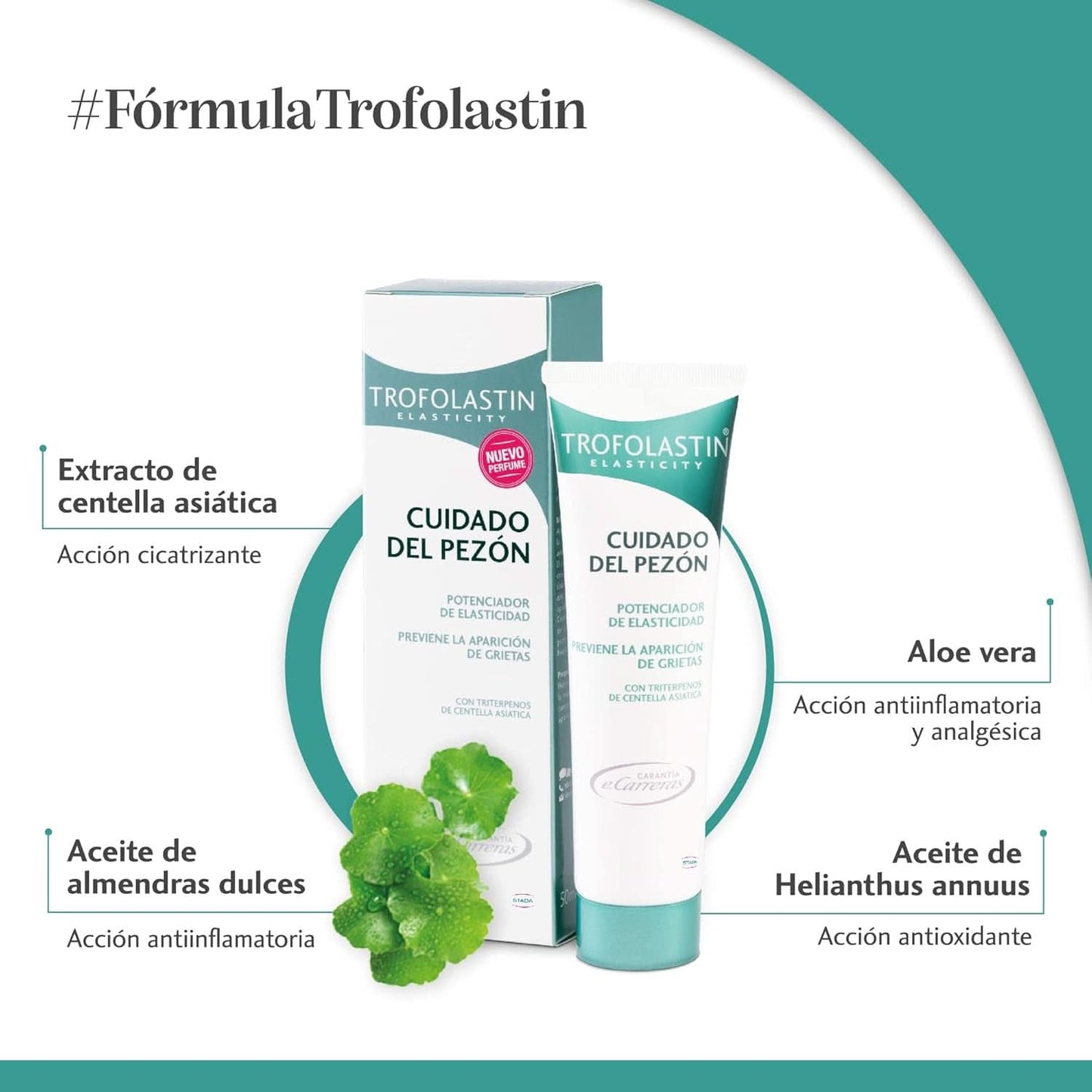 Novartis TROFOLASTIN Elasticity Brustwarzenpflegezubehör Lebensmittel und Stillen Bebe Naty Shop